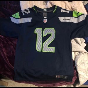 Child’s size L 12 Seahawks Jersey